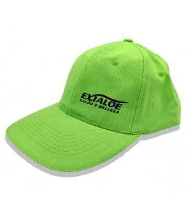 Gorra verde-lima adulto Exialoe