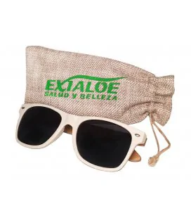  Exialoe bamboo sunglasses