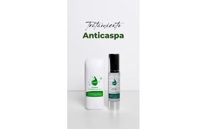 Anti-Dandruff Treatment Shampoo + Lotion - 1