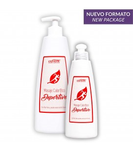 Masaje deportivo calorífico