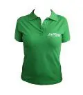 Exialoe woman green polo shirt