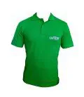 Polo unisex verde Exialoe