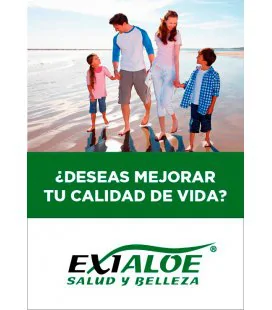 50 Dípticos "Mejora tu calidad de vida"