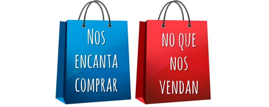 Nos incomoda que nos vendan... ¡pero nos encanta comprar!